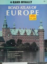 Tapa de Rand McNally Road Atlas of Europe
