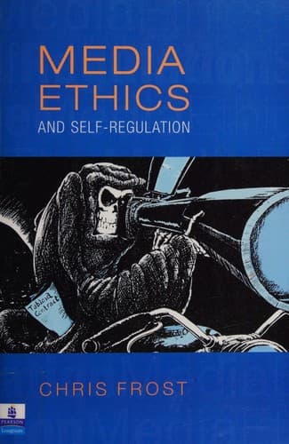 Tapa de Media ethics and self-regulation