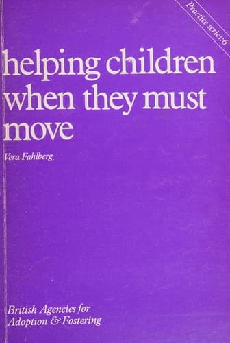 Tapa de Helping children when they must move