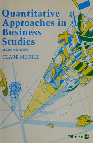 Tapa de Quantitative Approaches in Business Studies