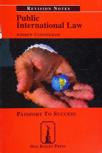 Tapa de Public International Law