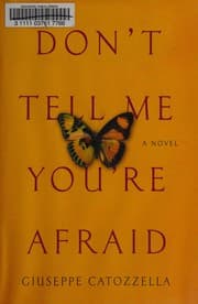 Tapa de Don't tell me you're afraid