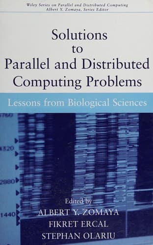 Tapa de Solutions to parallel and distributed computing problems