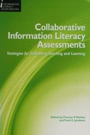 Tapa de Collaborative information literacy assessments