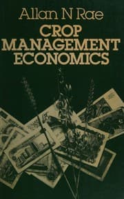 Tapa de Crop management economics