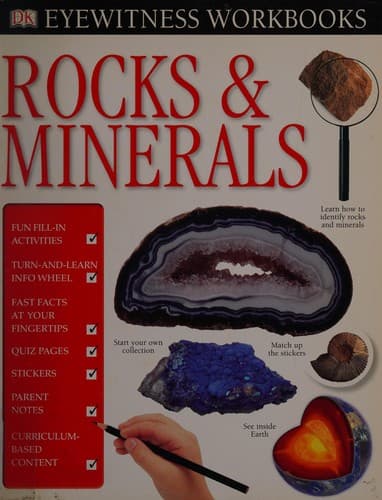 Tapa de Rocks  &  Minerals (Eyewitness Workbooks)
