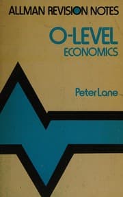 Tapa de Revision notes for ordinary level economics