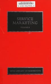 Tapa de Service marketing