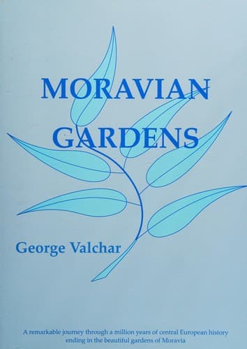 Tapa de Moravian gardens