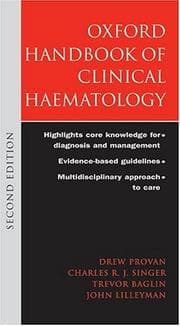 Tapa de Oxford handbook of clinical haematology