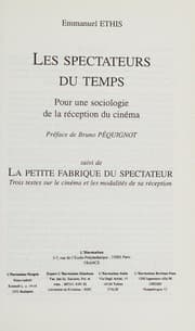 Tapa de Les spectateurs du temps