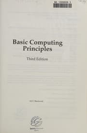 Tapa de Basic computing principles