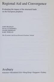 Tapa de Regional aid and convergence