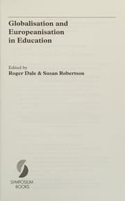 Tapa de Globalisation and europeanisation in education