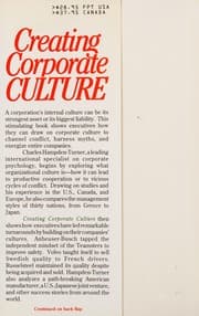 Tapa de Creating corporate culture