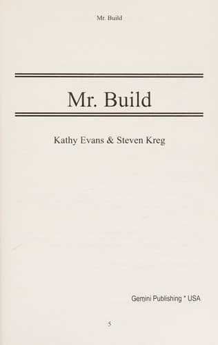 Tapa de Mr. Build