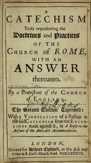 Tapa de A catechism truly representing the doctrines and practices of the church of Rome