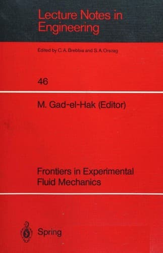 Tapa de Frontiers in Experimental Fluid Mechanics
