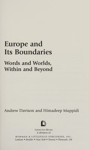 Tapa de Europe and its boundaries