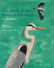 Tapa de The birds of the western Palearctic