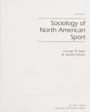 Tapa de Sociology of North American sport