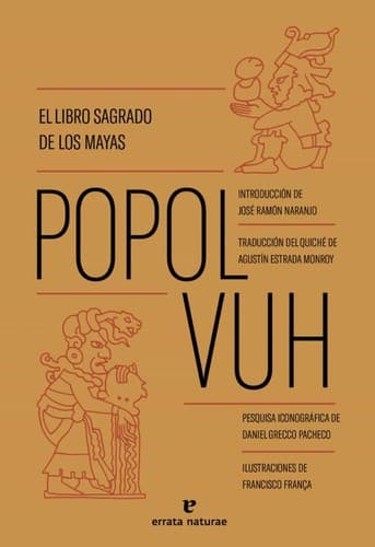 Tapa de Popol Vuh