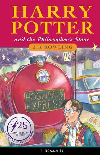 Tapa de Harry Potter and the Philosopher's Stone - 25th Anniversary Edition