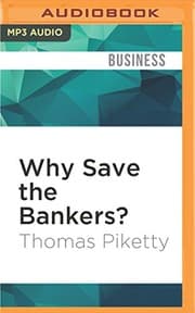 Tapa de Why Save the Bankers?