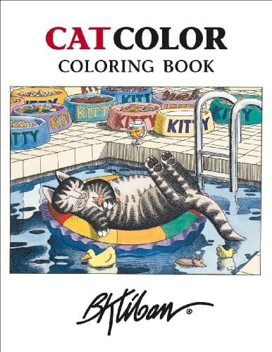 Tapa de B. Kliban Cat Coloring Book