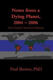 Tapa de Notes from a Dying Planet, 2004-2006