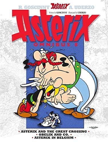 Tapa de Asterix Omnibus #8