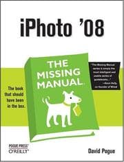 Tapa de iPhoto 08