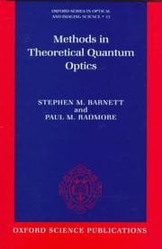Tapa de Methods in theoretical quantum optics