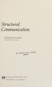 Tapa de Structural communication