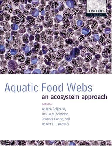 Tapa de Aquatic food webs
