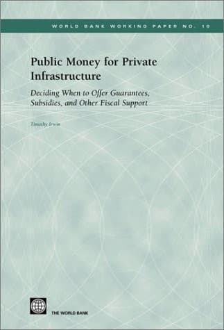Tapa de Public Money for Private Infrastructure