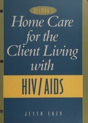 Tapa de Home care for the client living with HIV/AIDS