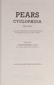 Tapa de 2013-2014 Pears' Cyclopaedia 121/e
