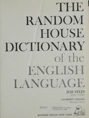 Tapa de The Random House dictionary of the English language