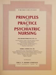 Tapa de Principles and practice of psychiatric nursing