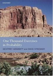 Tapa de One thousand exercises in probability