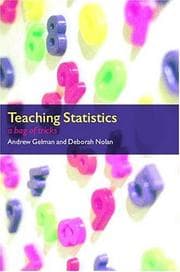 Tapa de Teaching Statistics