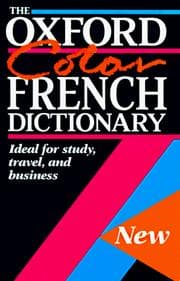 Tapa de The Oxford Color French Dictionary