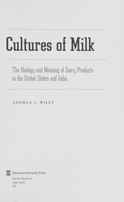 Tapa de Cultures of Milk