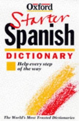 Tapa de The Oxford starter Spanish dictionary