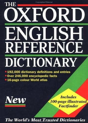 Tapa de The Oxford English Reference Dictionary