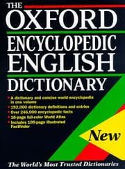 Tapa de The Oxford encyclopedic English dictionary