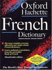 Tapa de The Oxford-Hachette French dictionary