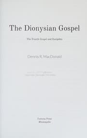 Tapa de Dionysian Gospel