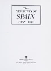 Tapa de The New Wines of Spain